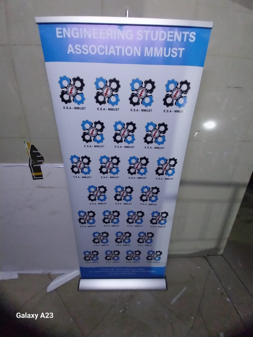 Roll up banners for events