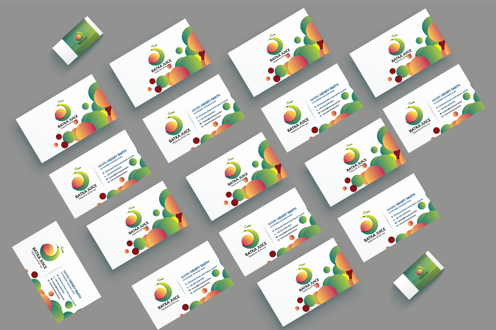 BATKA JUICE - STATIONARY BRANDING