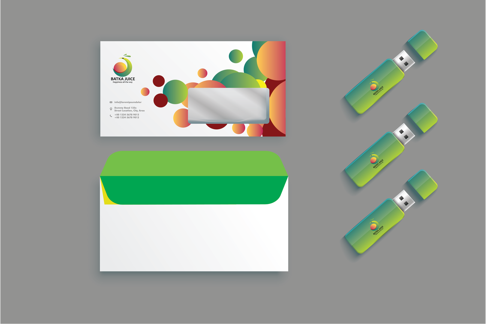 BATKA JUICE - STATIONARY BRANDING