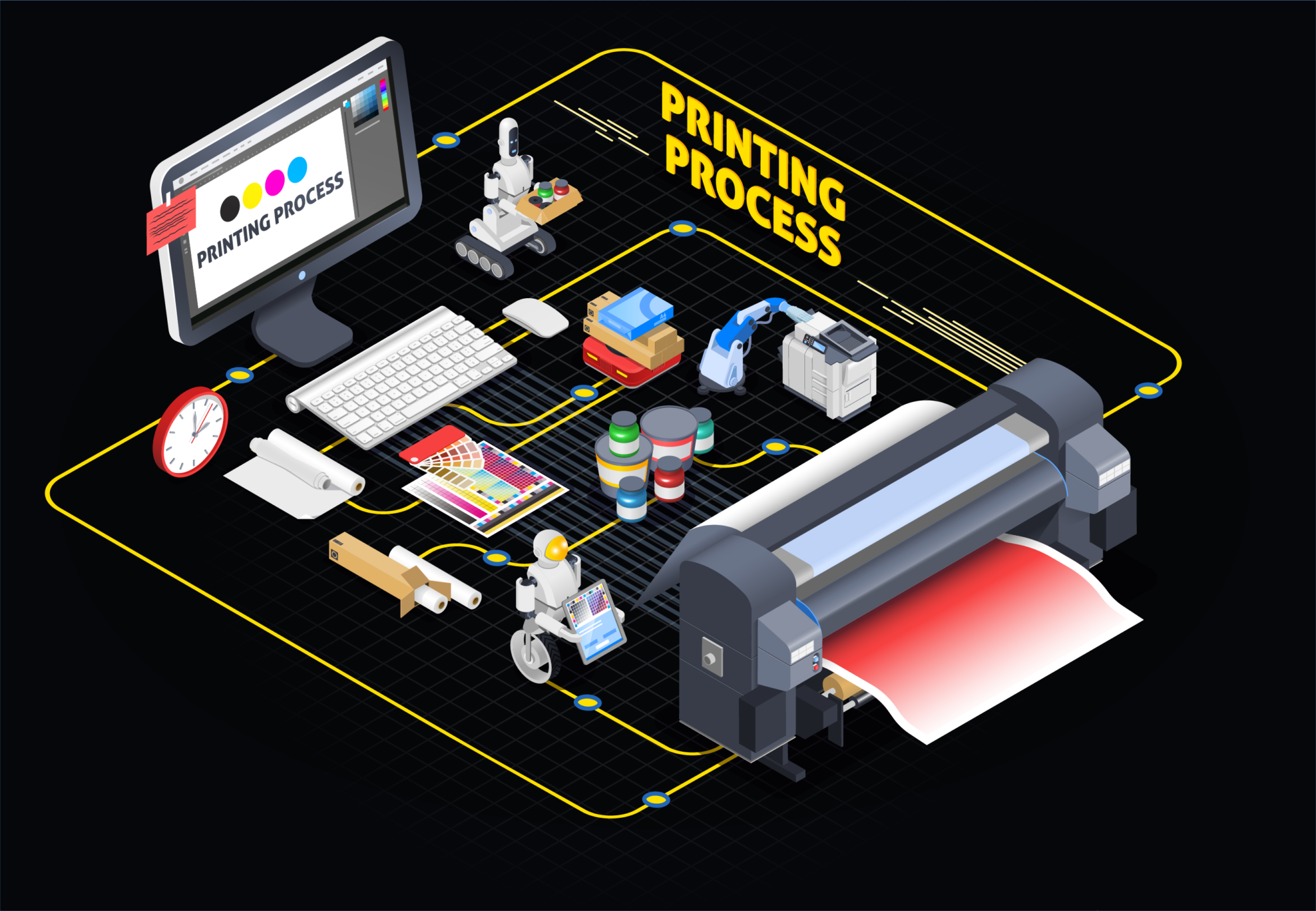 Printing and fabrication services by Bib Visualz Limited